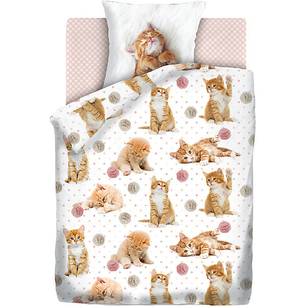 Детское постельное белье 1,5 сп 4 YOU Cute kittens 4you 12342737