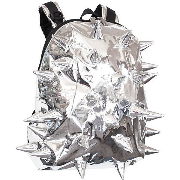 

Рюкзак MadPax Rex Half Spike Chrome, серебристый с пеналом, Серебряный, Рюкзак MadPax Rex Half Spike Chrome, серебристый с пеналом