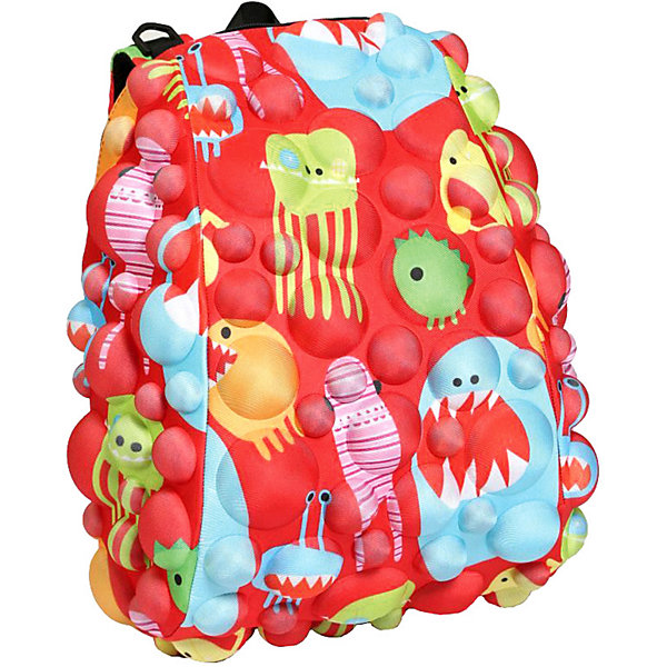

Рюкзак MadPax Bubble Half Monsters Under the Red, красный с пеналом, Рюкзак MadPax Bubble Half Monsters Under the Red, с пеналом