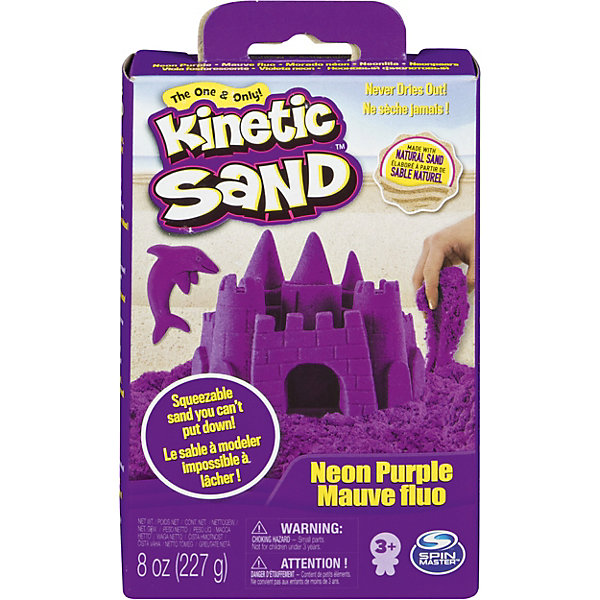 

Игровой набор Kinetic Sand "Кинетический песок", фиолетовый