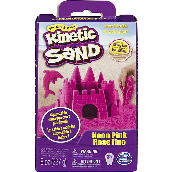 Игровой набор Kinetic Sand Кинетический песок, розовый 12356401