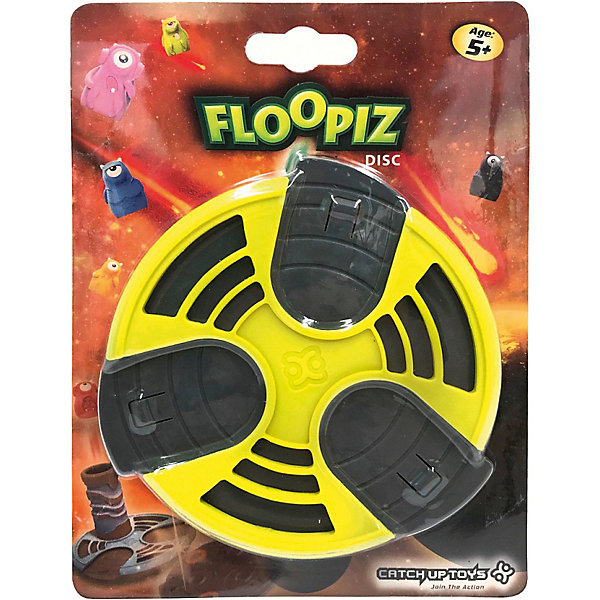 фото Дополнительный набор CATCHUP TOYS Floopiz Disc, yellow