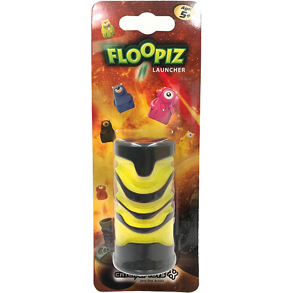 фото Дополнительный набор CATCHUP TOYS Floopiz Launcher, yellow