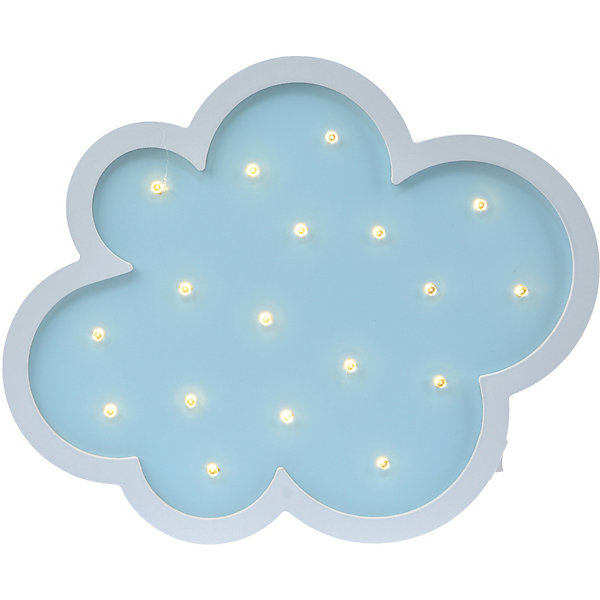 Светильник настенный Ночной лучик «Воздушные облачка», голубой 12370864