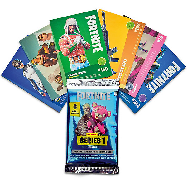 

Пакет с наклейками Panini Fortnite, 6 наклеек
