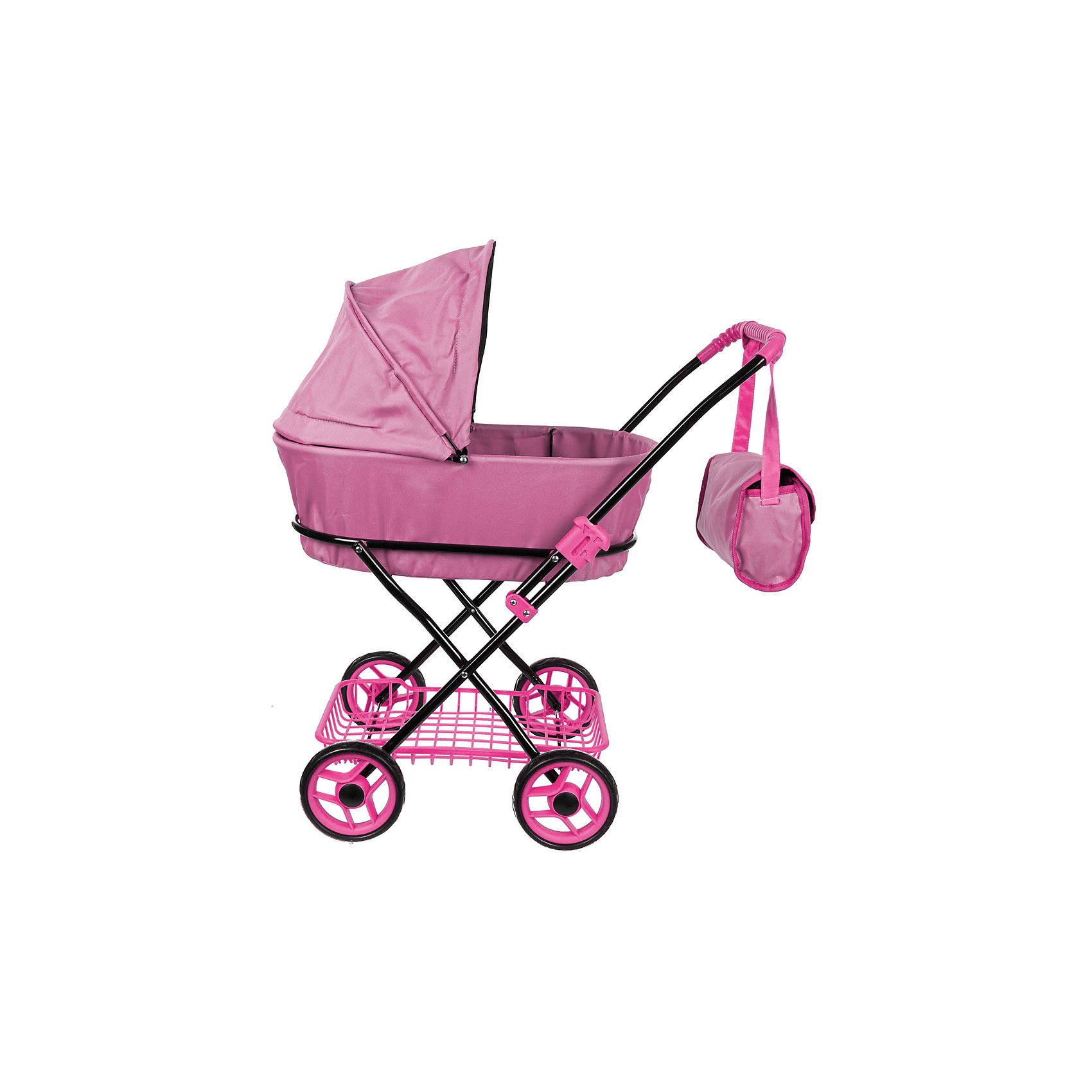 фото Коляска для кукол Buggy Boom Mixy, розовая