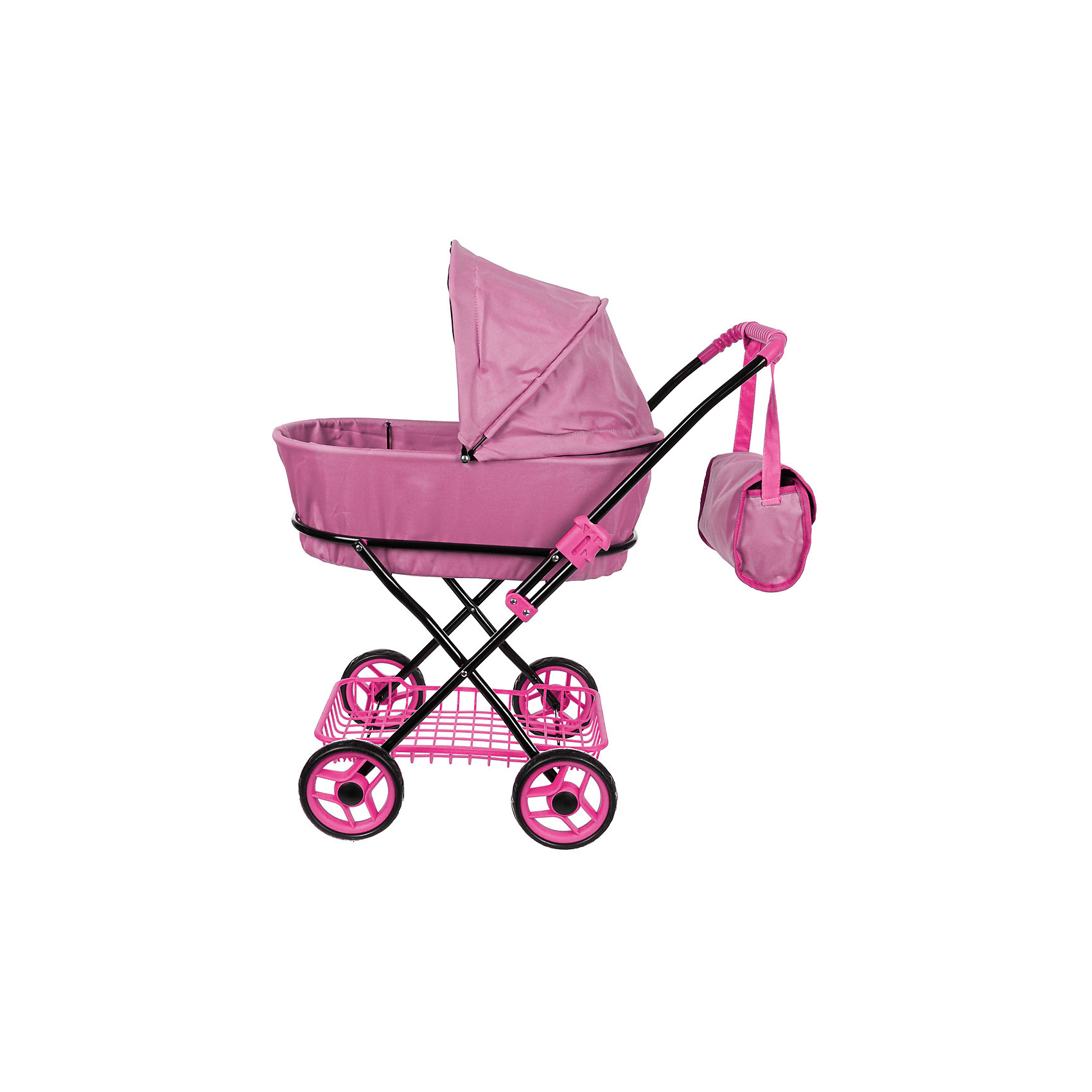 фото Коляска для кукол Buggy Boom Mixy, розовая