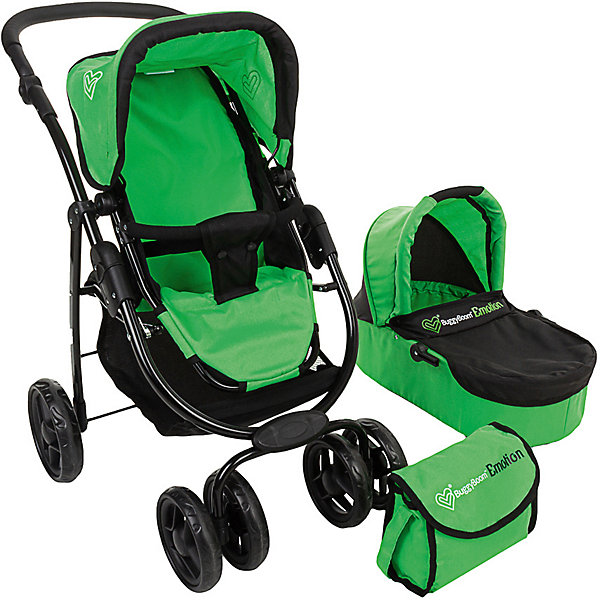 

Коляска-трансформер для кукол Buggy Boom Amidea, зеленая, Зеленый, Коляска-трансформер для кукол Buggy Boom Amidea, зеленая