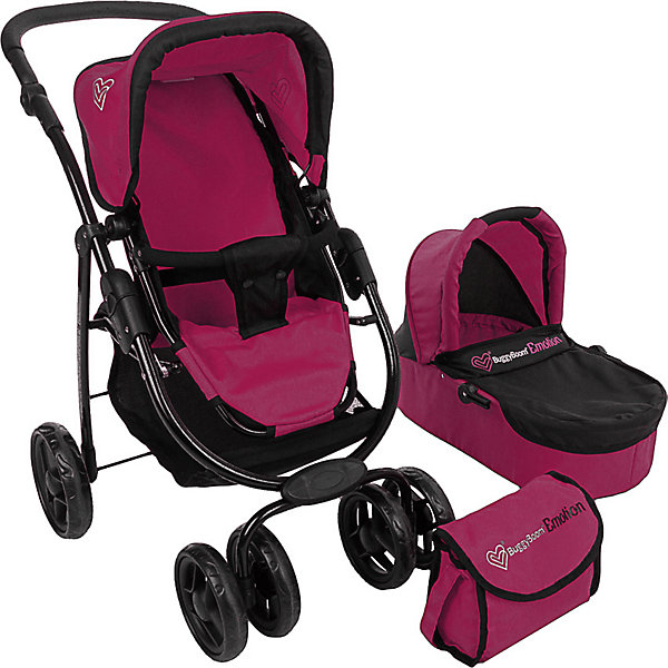 

Коляска-трансформер для кукол Buggy Boom Amidea, марсала, Бордовый