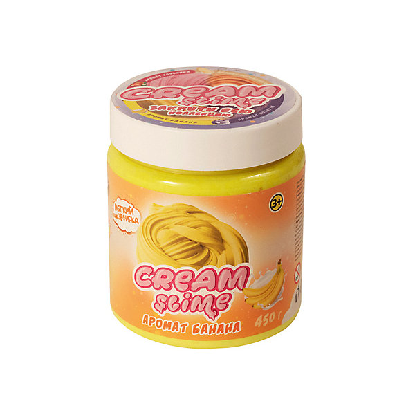 

Слайм Slime Cream с ароматом банана, 450 г
