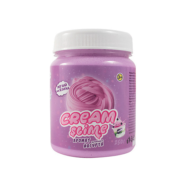 

Слайм Slime Cream с ароматом черничного йогурта, 250 г