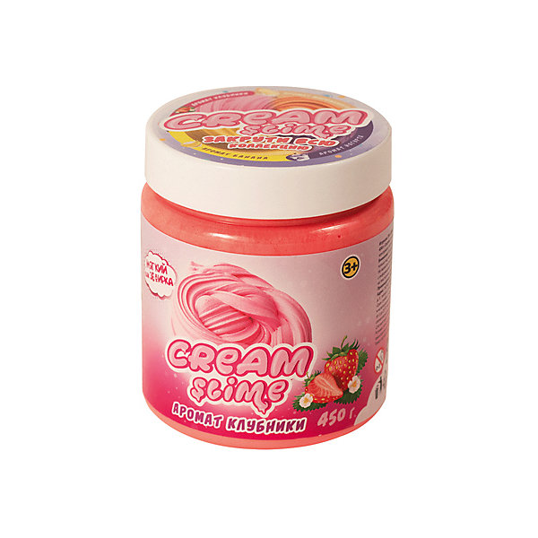 

Слайм Slime Cream с ароматом клубники, 450 г