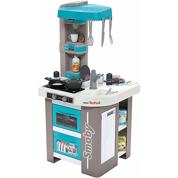 

Кухня Smoby Tefal Studio, 28 аксессуаров, Серый, Кухня Smoby Tefal Studio, 28 аксессуаров