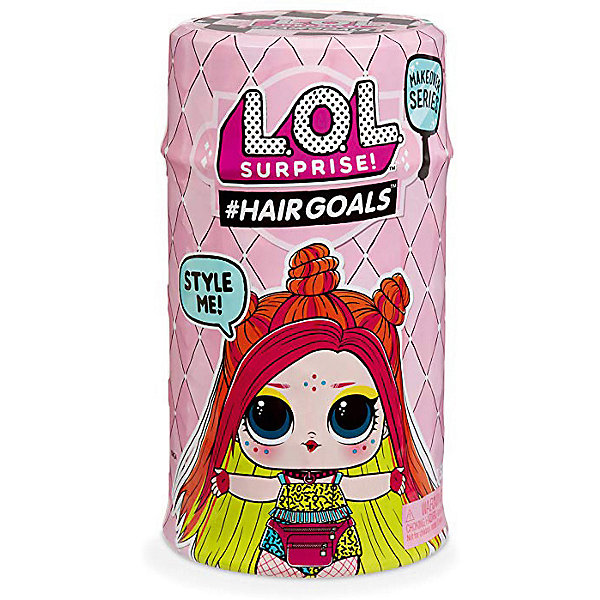 Мини-кукла сюрприз LOL "Кукла с волосами", 2 серия MGA 12405448