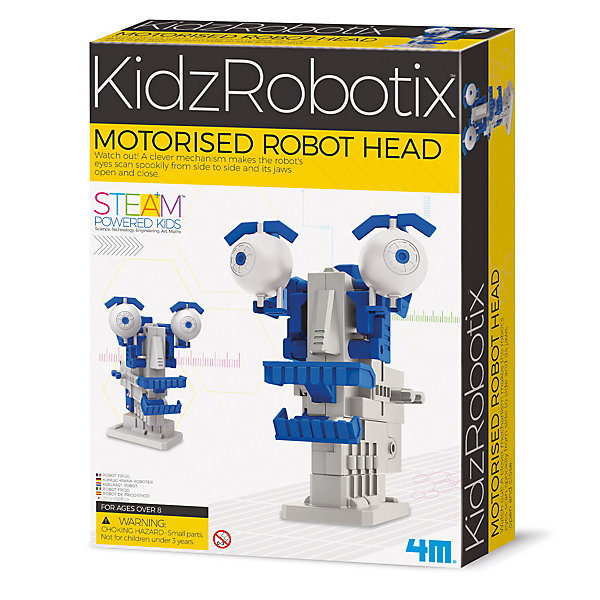 

Набор для робототехники 4M KidxRobotix Головобот