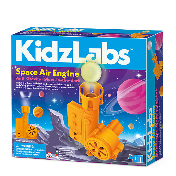 Набор для опытов KidzLabs Аэродинамический двигатель 4M 12405522