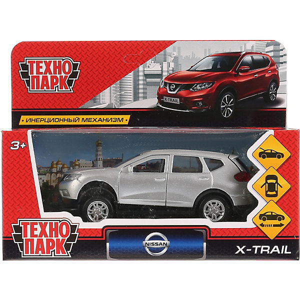 

Машина Технопарк Nissan X-Trail, серебряная, Разноцветный