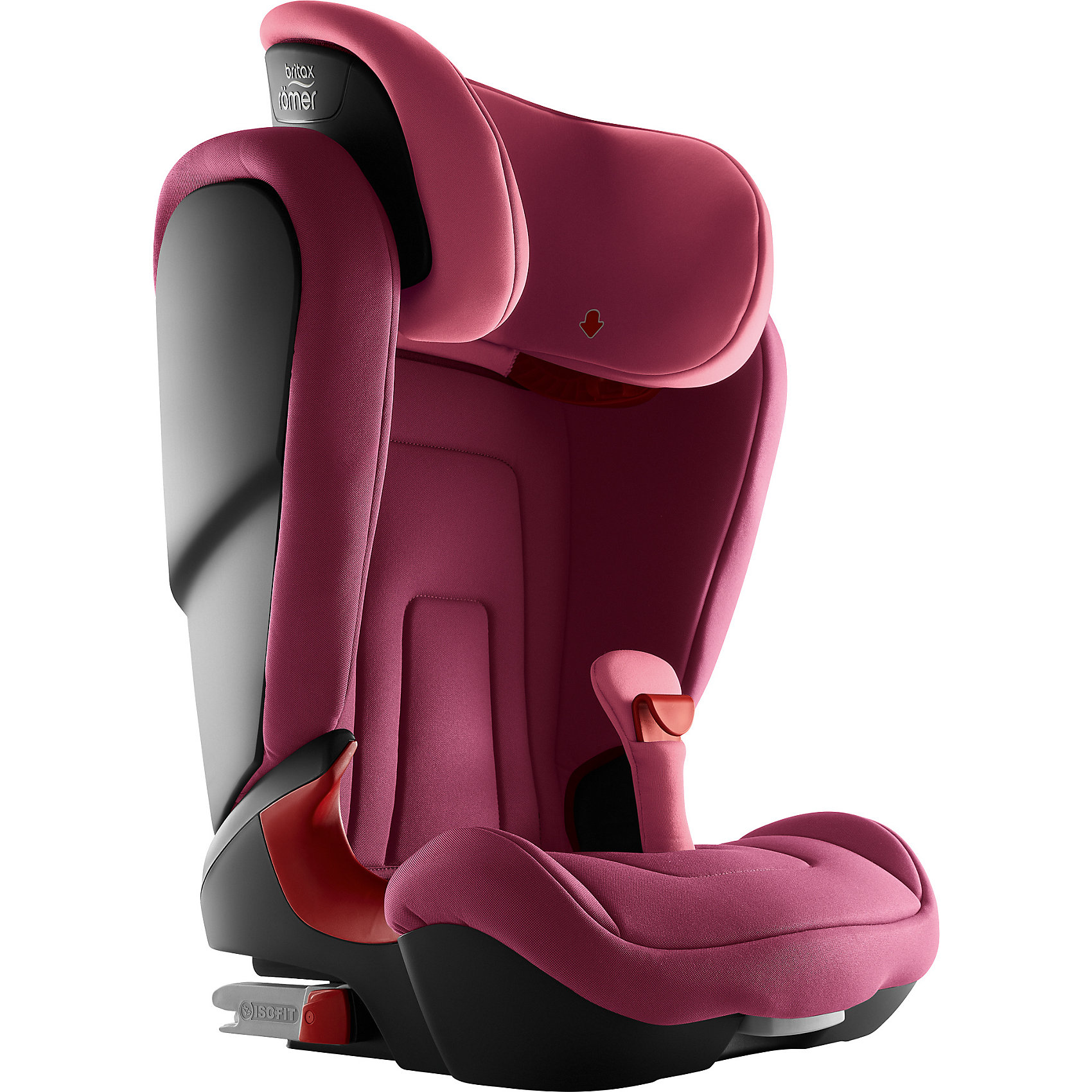 фото Детское автокресло kidfix2 r wine rose trendline britax römer