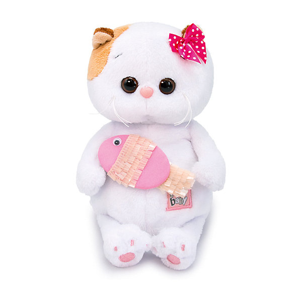 

Мягкая игрушка Budi Basa Кошечка Ли-Ли BABY с рыбкой, 20 см, Белый, Мягкая игрушка Budi Basa Кошечка Ли-Ли BABY с рыбкой, 20 см