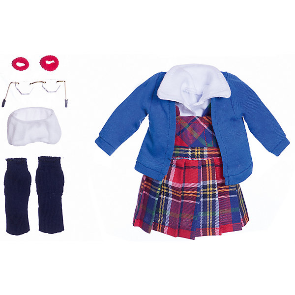 фото Одежда для куклы paola reina кэрол школьница, 32 см