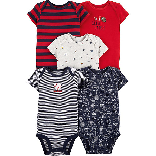 

Боди carter`s, 5 шт, Mehrfarbig