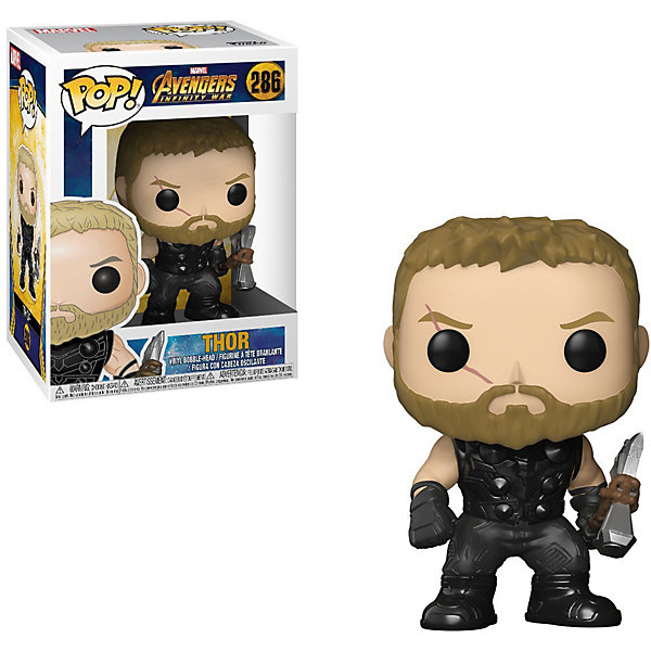 

Фигурка Funko POP! Bobble: Marvel "Мстители: война бесконечности" Тор, 26464, Schwarz modell 3, Фигурка Funko POP! Bobble: Marvel "Мстители: война бесконечности" Тор, 26464