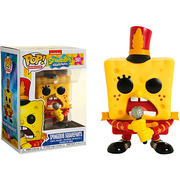 

Фигурка Funko POP! Vinyl "Губка Боб" Губка Боб с микрофоном, 39559