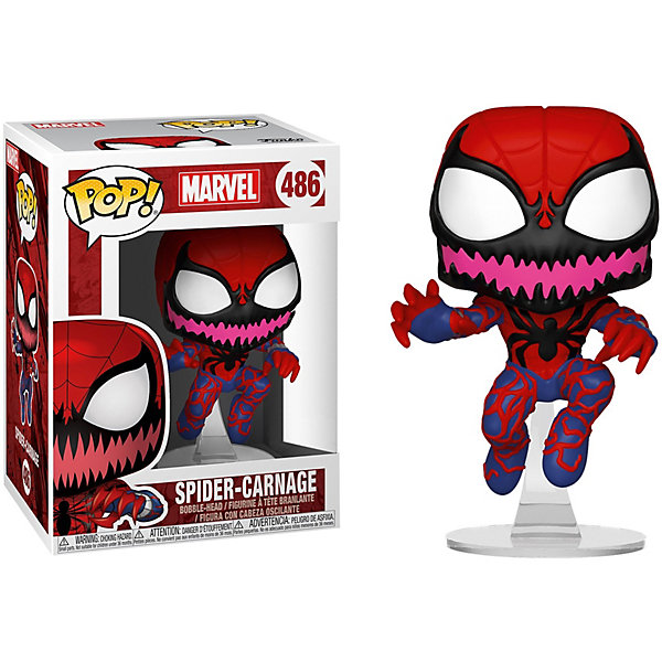 

Фигурка Funko POP! Bobble: Marvel "Человек-Паук" Карнаж, 39189
