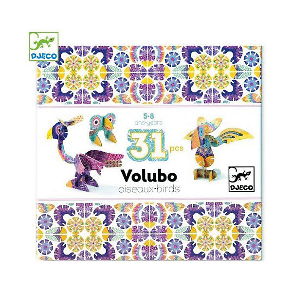 

3D пазл Djeco "Птицы", 31 элемент