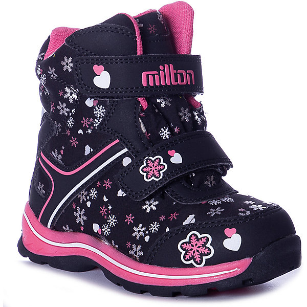 

Утепленные ботинки Milton, Черный, Утепленные ботинки Milton
