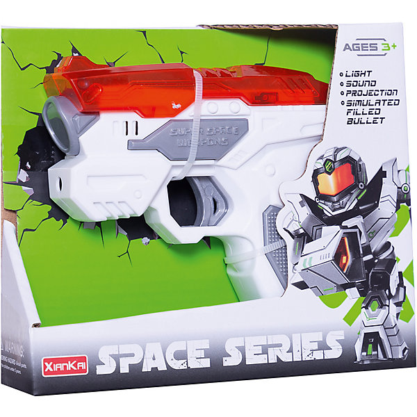 

Бластер Junfa Space Series, Белый