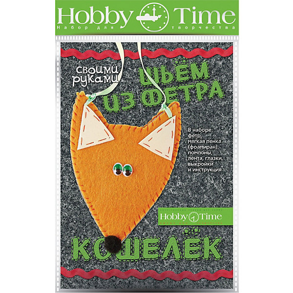 

Набор для творчества HOBBY TIME "Шьем из фетра. Кошелек своими руками. Лисенок"
