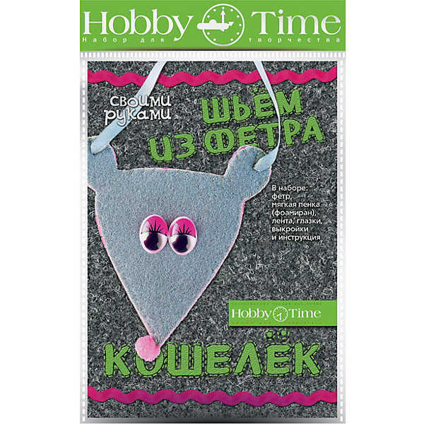 

Набор для творчества HOBBY TIME "Шьем из фетра. Кошелек своими руками. Мышонок"