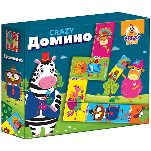 фото Настольная игра Vladi toys "Crazy Домино"