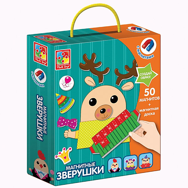 

Магнитная игра Vladi toys "Зверушки, Магнитная игра Vladi toys "Зверушки"