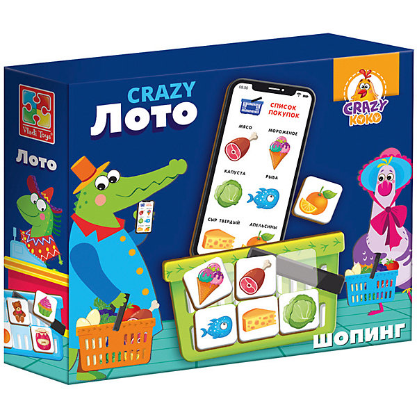 

Настольная игра Vladi toys "Crazy Лото"