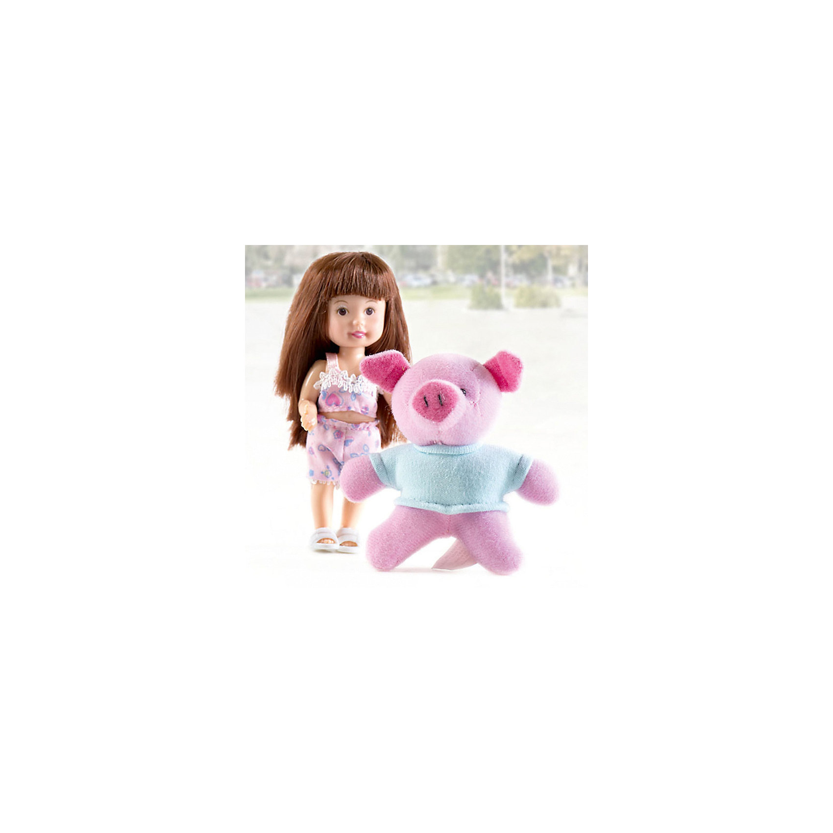 Игровой набор "С любимой игрушкой: свинка" PAULA 12505218