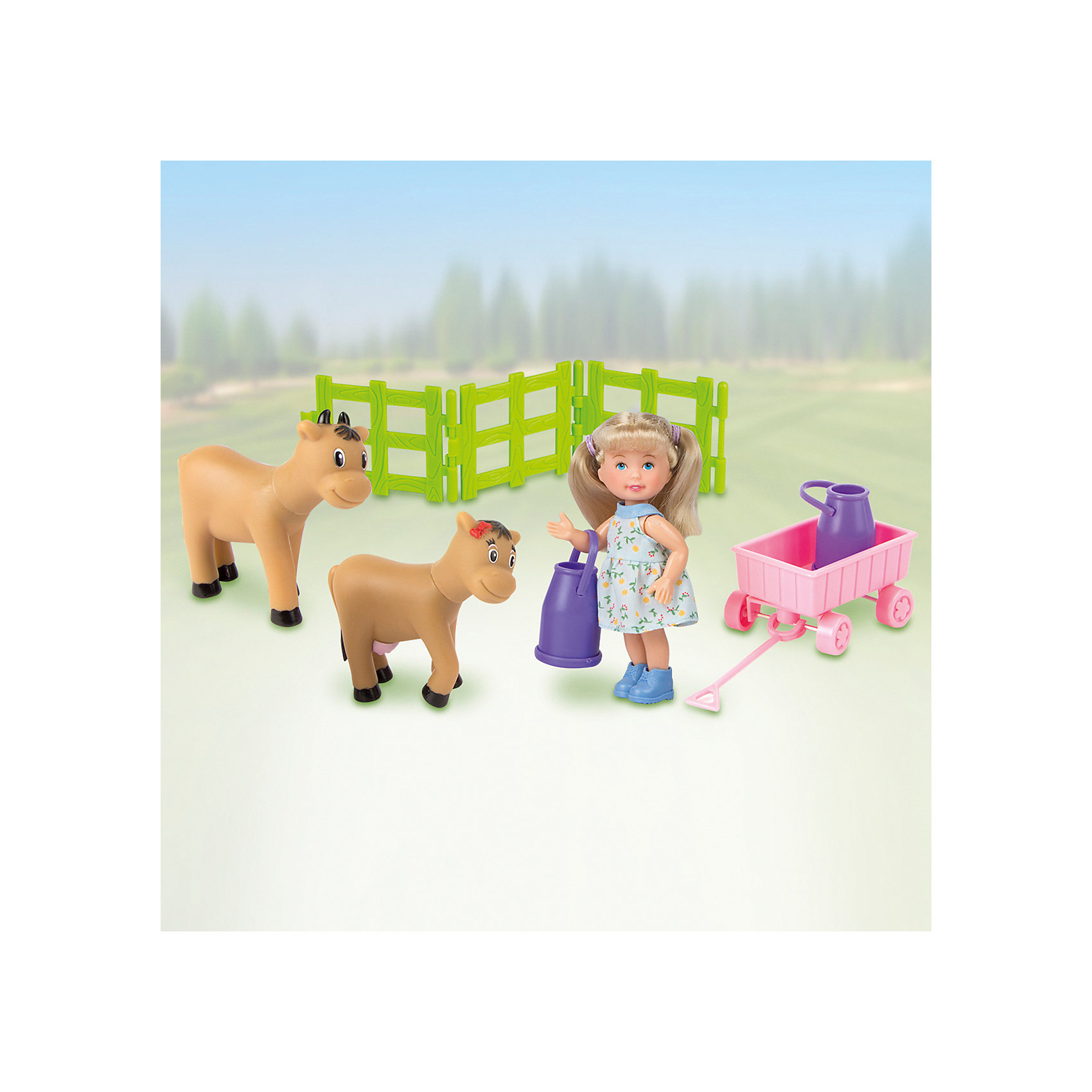 Игровой набор "В деревне: с коровами" PAULA 12505236