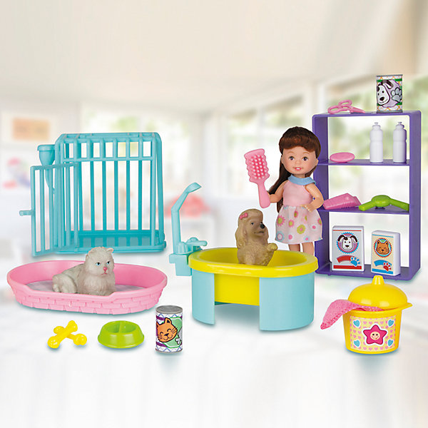 

Игровой набор Paula "Ухаживаем за питомцем", с ванной