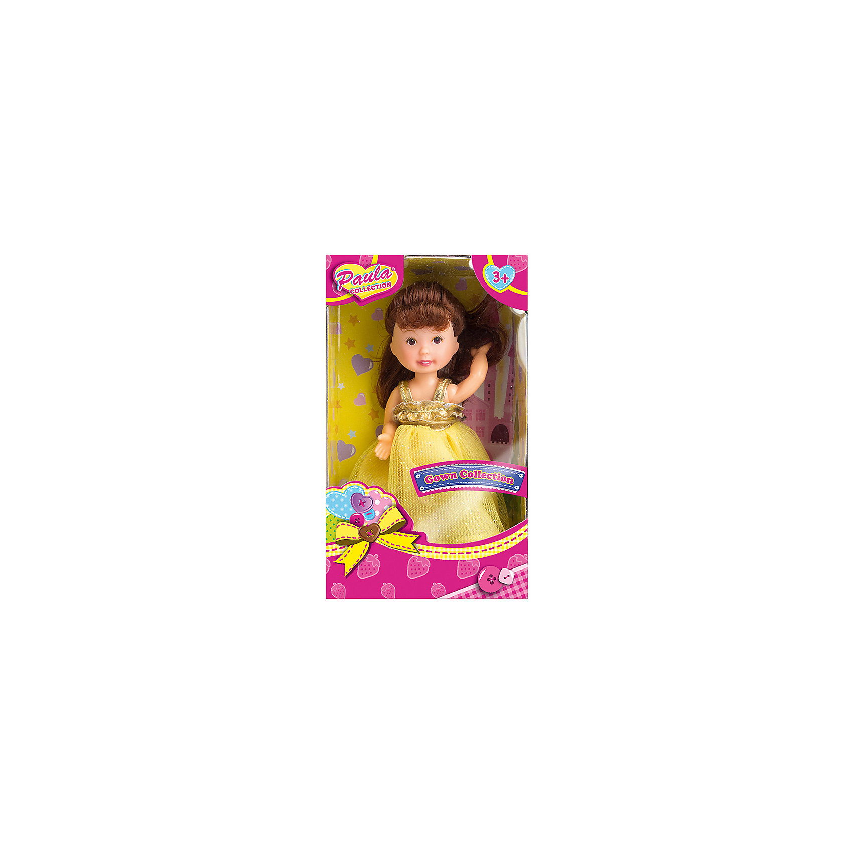 Кукла "Выход в свет: желтое платье" PAULA 12505261