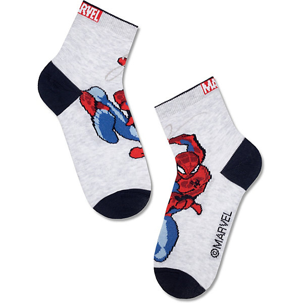 

Носки Conte-kids MARVEL, Светло-серый, Носки Conte-kids MARVEL