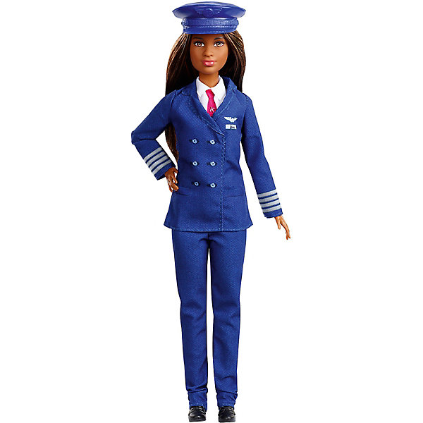 

Кукла к 60-летию Barbie "Кем быть" Пилот, Разноцветный
