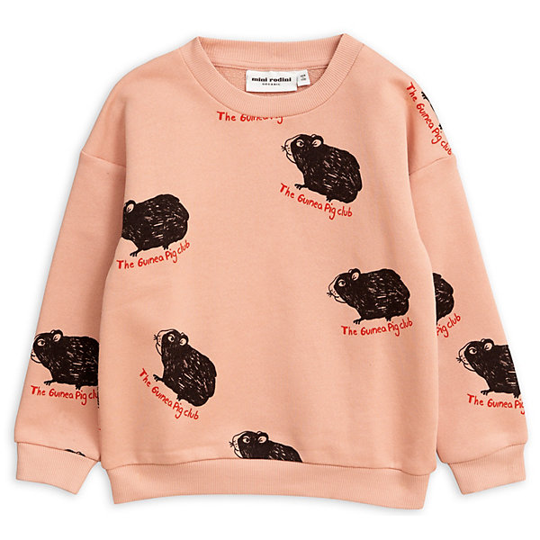 

Свитшот MINI RODINI, Блекло-розовый, Свитшот MINI RODINI