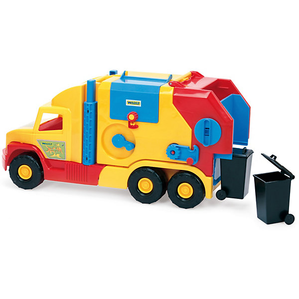 

Мусоровоз Wader Super Truck, малый, Разноцветный