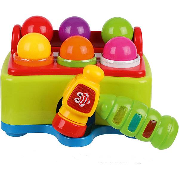 фото Игра-стучалка наша игрушка "быстрый молоточек" 6 шаров, свет, звук