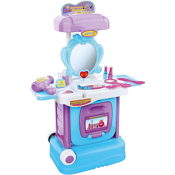 

Игровой набор Наша Игрушка "Стилист" 12 предметов, Blau/lila