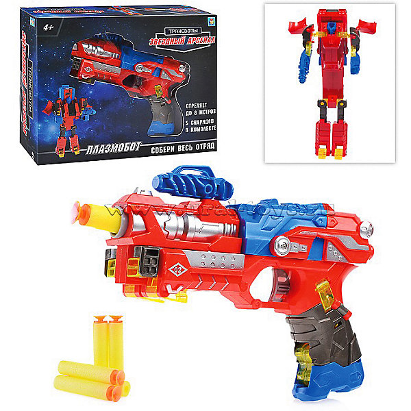

Оружие 1Toy "Трансботы. Звёздный арсенал" Плазмобот, Разноцветный, Оружие 1Toy "Трансботы. Звёздный арсенал" Плазмобот
