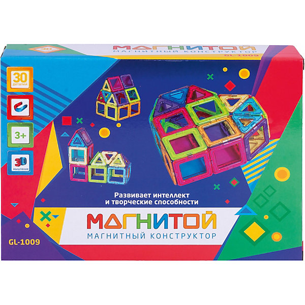 

Магнитный конструктор "Магнитой", Сердце, 30 деталей