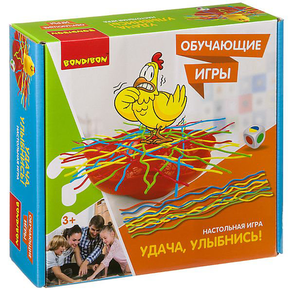 Настольная игра "Удача улыбнись" BONDIBON 12582572