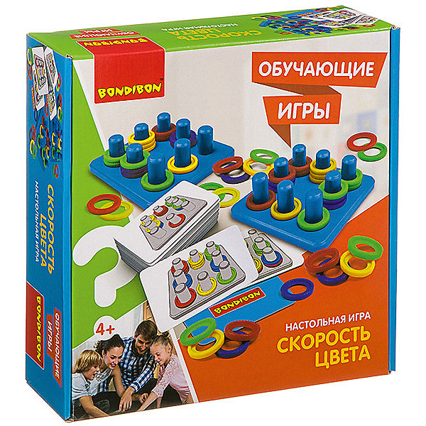 

Настольная игра Bondibon "Скорость цвета"